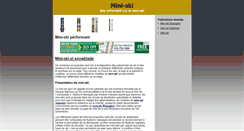 Desktop Screenshot of miniski.org